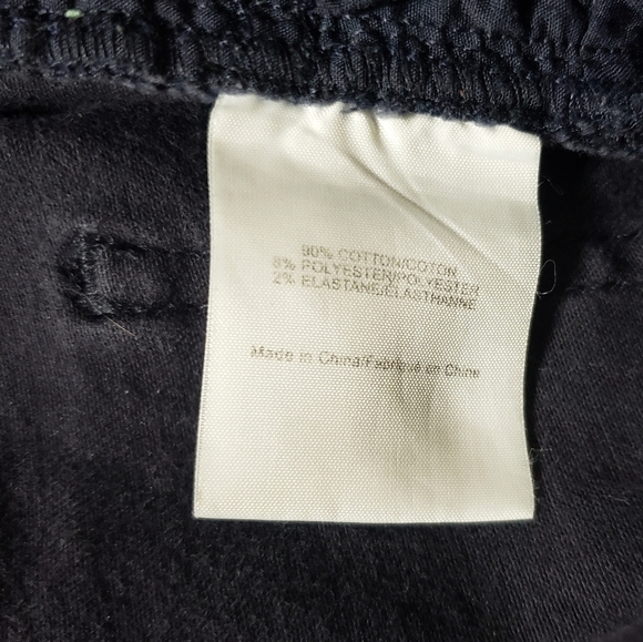 Tory Burch Stretch Slim Fit Straight Leg Jeans-Size 24 - Picture 8 of 9